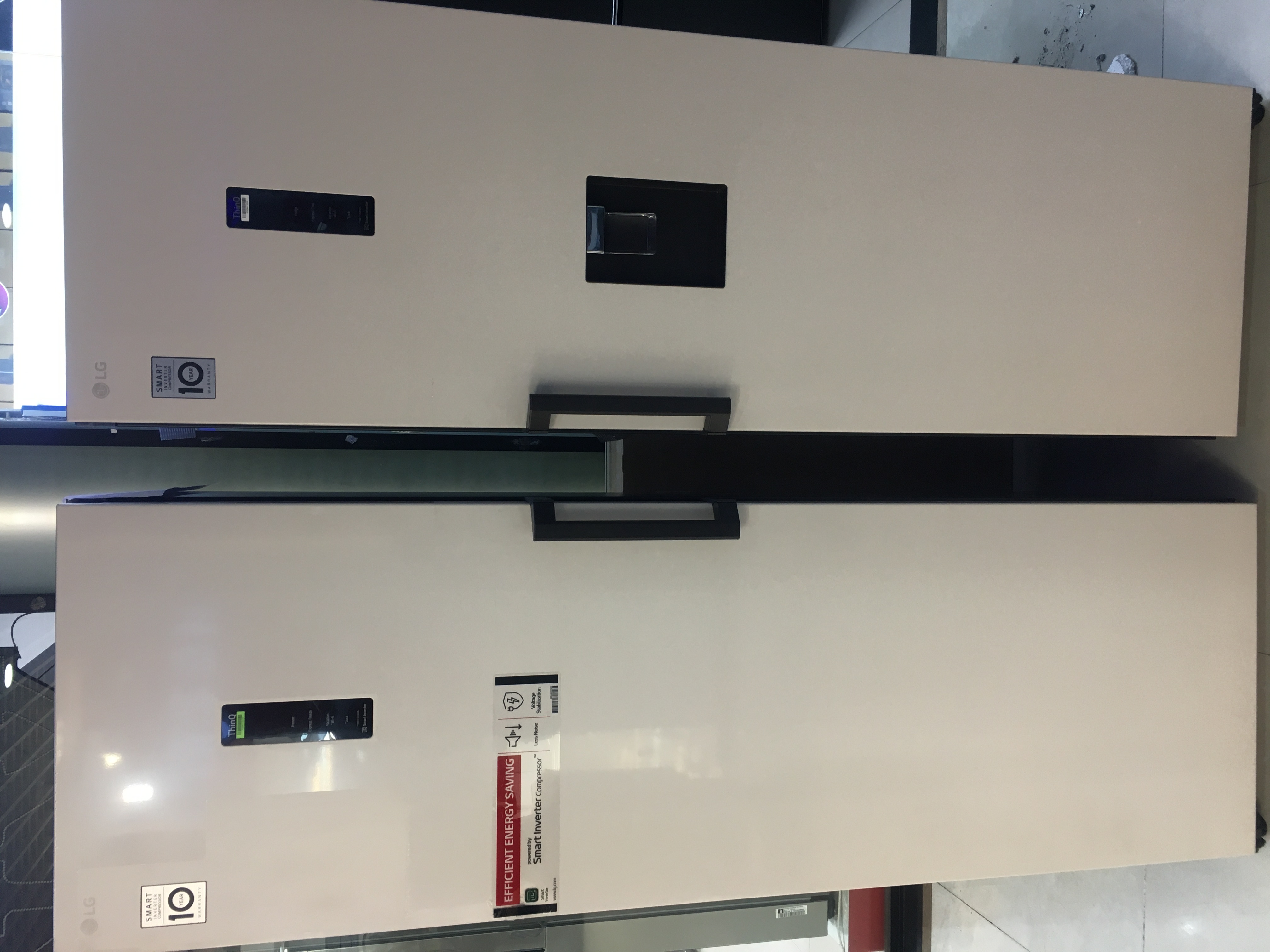 یخچال فریزر دوقلو ال جی مدل 411-412